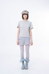 ドントビーブルーグリッターTシャツ (MELANGE GREY)