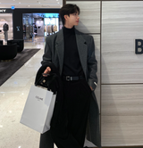  Divine Dart Maxi Overfit Wool Coat