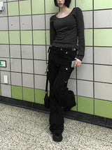 Strap Work Cargo Pants