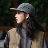 On the Moment Outdoor Washing Denim Camp Cap C4 BLACK