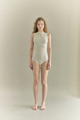 MARTINI DRAPING SWIMSUIT_Ivory