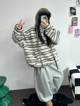 スウェットバルーンバックポイントロングパンツ🤎🖤🩶3COLOR