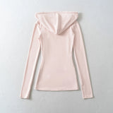 Rosie Pocket V-Neck Hood Top