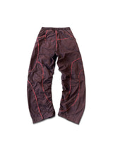 PILOT WASHED RED PANTS