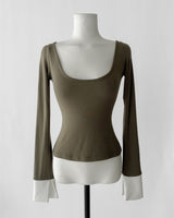 [♡MADE♡] vanna layered coloration SET ( vt+top )