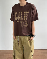 カーフプリントショートスリーブTシャツ