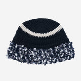 フラッフィーリングクロシェットハット (Black)