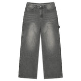 BTB : CURVE PANEL JEANS [DEEP GRAY CORE]