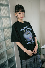 26SS★ DTP Ribbon Whale Short Sleeve Tee