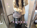 ミニハムスター ショルダー クロスバッグ(brown)