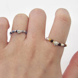 [CCNMADE] Kingstone Plumeria Ring (7color)