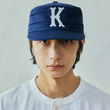 kv pillbox cap navy