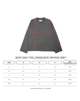 Boxy Daily Tee Longsleeve