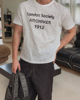 Saier Vintage Lettering Short Sleeve T-shirt