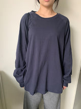 Senkyu Basic Raglan Over Long Sleeve Tee