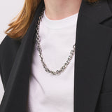 Men's Chain Necklace Stainless Steel_CLEF HIP CHAIN NEC