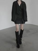Arne Shawl Low Trench Coat
