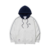 Sports Dept Piping Coloring Hood Zip-Up - Oatmeal