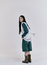 SHIRRING HANDLE MAXI BAG B24FA02