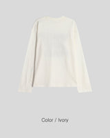 Text Regular Fit Long Sleeve