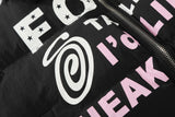 Berlin Graphic Short Puffer Jacket