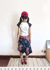 Escape Park Loveplayshop 'Gem Merchant' niche design style Y2K print mid-calf socks stockings