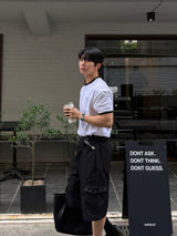 ノアポケットリンガーショートスリーブTシャツ