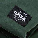 Printed Twill Pocket Backpack (Green)