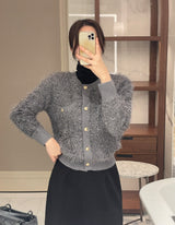 Peko Wings Pearl Knit Cardigan