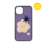【MADE】シェイププレイ!_コットンラベンダーiPhoneケース [グロッシーグラス/Magsafe]