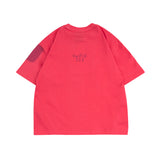ピグメントナンバーショートスリーブTシャツ (UNISEX)_SYS6TS15RD