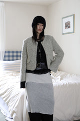 Bare Me Boucle Crop Jacket