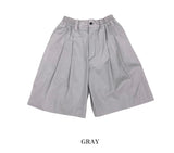 ラウルツータックワイドハーフパンツ