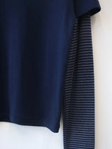 stripe layered T