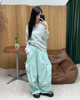 Eren String Pocket Nylon Pants