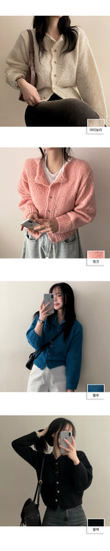 Polonnit Crop Round Cardigan