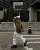 Wild fur jacket