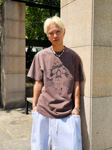 VENTIQUE ピグメントスモークTシャツ 3color