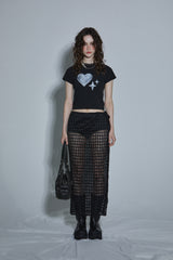 SEETHOUGH SKIRT