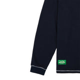 WAFFLE COZY L/S TEE_NAVY