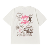 25SS ALIEN UNIVERSE SHORT SLEEVE T-SHIRT CREAM