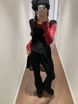 Downhill bootcut pants (2color)