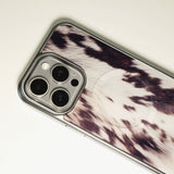 Classic Cowhide Phone Case Beige (SV_MagSafe)