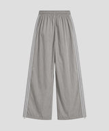 Vein Nylon Track Wide Pants