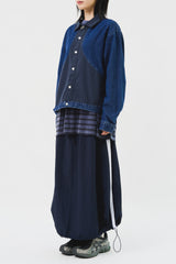 Moss Color Denim Jacket (2color)