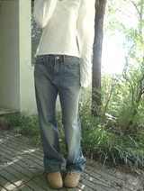 cube denim pants