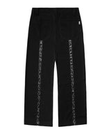 Siber Stripe Pants Black