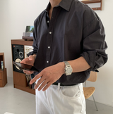 Wonderant Ice Cotton Linen Overfit Shirt