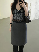 Less Midi Skirt (2 colors)