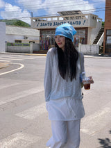 [MADE] Kaen Nylon Layered Skirt Banding Pants